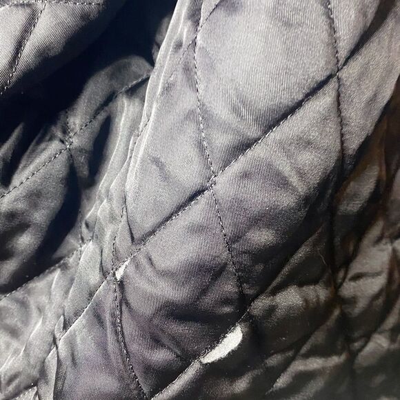 Roots “Richard” Leather Car Coat Vintage Black Treated size L Zip Front Y - Picture 14 of 16